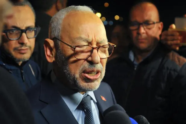 Nahda Hareketi lideri Raşid Gannuşi (AFP)