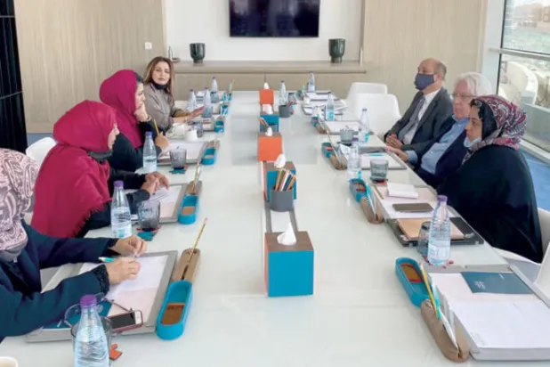 ناشطات يمنيات يشاركن مع المبعوث الأممي السابق مارتن غريفيث آراءهن بشأن السلام (الأمم المتحدة)