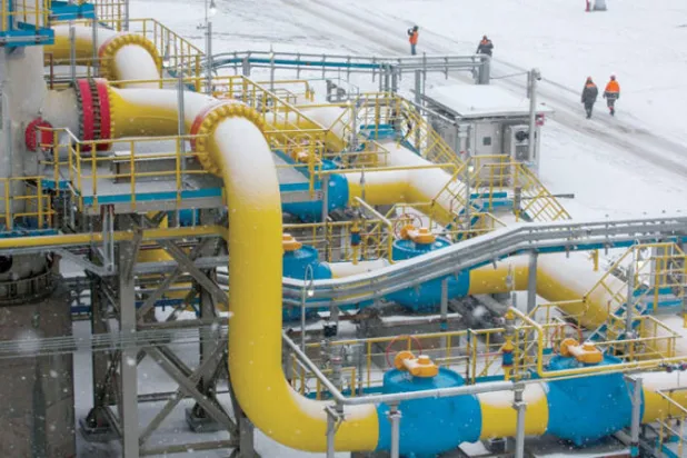 جانب من خط أنابيب «نورد ستريم 2» في ألمانيا