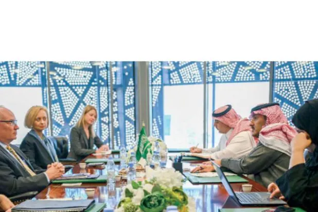 Al Cabir ve Lenderking cuma günü Riyad’da bir araya geldiler. (Twitter)