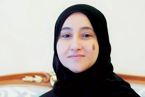 الكاتبة الإماراتية نورة النومان (الشرق الأوسط)