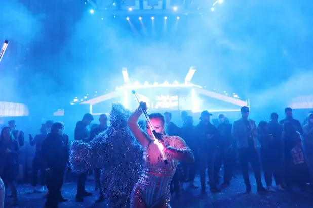 A general view during MDLBeast Soundstorm 2021 on December 19, 2021 in Riyadh, Saudi Arabia. Neville Hopwood/Getty Images
