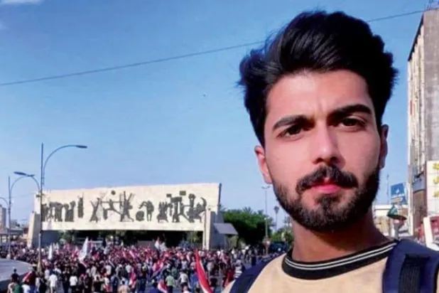 Activist Haidar al-Zeidi. (Haidar al-Zeidi Facebook page)