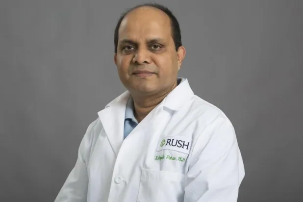 كاليبادا باهان، أستاذ الكيمياء الحيوية وعلم الأدوية بجامعة راش الأميركية (جامعة راش الأميركية)