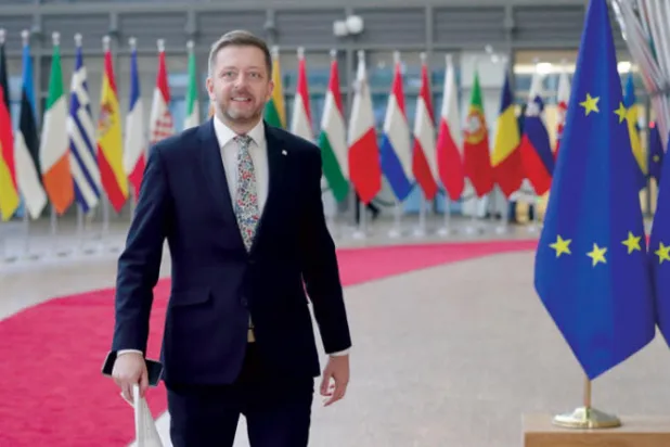 وزير الداخلية التشيكي يشارك في اجتماع مع نظرائه في بروكسل أمس (إ.ب.أ)