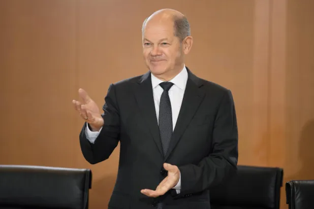 المستشار الألماني أولاف شولتس (أ.ب)