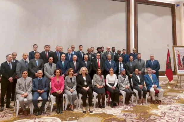صورة تذكارية للمشاركين في أعمال اجتماع المبادرة الأمنية لمكافحة انتشار أسلحة الدمار الشامل لفائدة شمال أفريقيا (الشرق الأوسط)