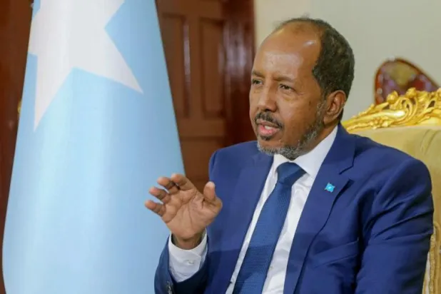 الرئيس الصومالي حسن شيخ محمود (رويترز)