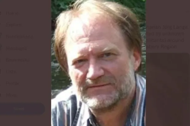 العامل الإنساني الألماني يورغ لانغه (تويتر)