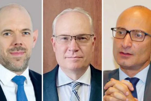 السفير الفرنسي لدى اليمن جان ماري صفا (تصوير: عمر الحقيل)  -  المبعوث الأميركي تيم ليندركينغ (الخارجية الأميركية)  -  السفير البريطاني ريتشارد أوبنهايم (الخارجية البريطانية)