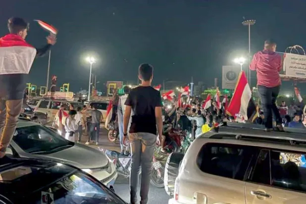جانب من الاحتفالات الشعبية بذكرى «ثورة سبتمبر» في ميدان السبعين بصنعاء (فيسبوك)
