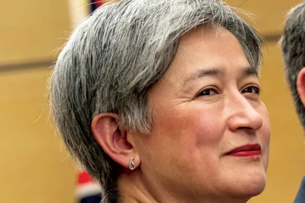 وزيرة خارجية أستراليا بيني وونغ (أ.ب)