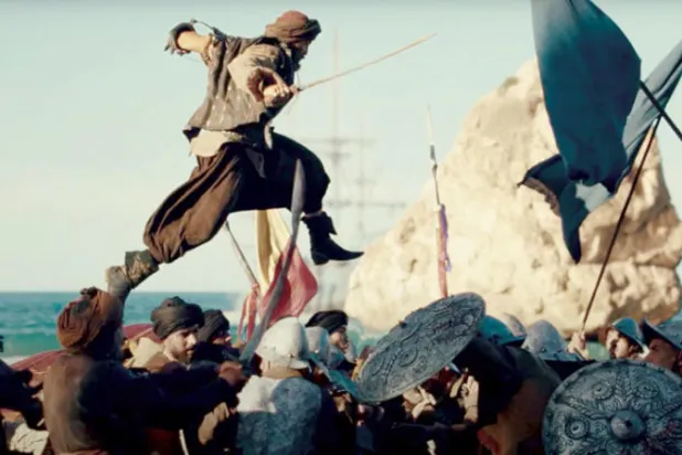 مشهد من فيلم  «الأخيرة»  لعديلة بن ديمراد ودانيل ونّوري