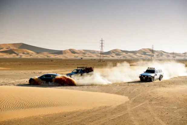 مشهد الصحراء الجميلة كما يصورها فيلم «سكة طويلة»