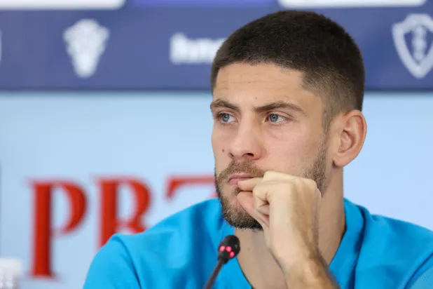 كراماريتش أكد إصرار زملائه اللاعبين على الفوز أمام المغرب (د.ب.أ)