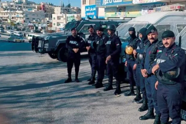 Güneydeki Maan şehrinde konuşlandırılan polis güçleri (Emniyet Genel Müdürlüğü)