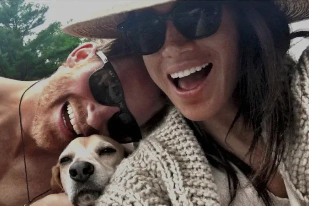 لقطة من المسلسل الوثائقي «هاري وميغان» على «نتفليكس»