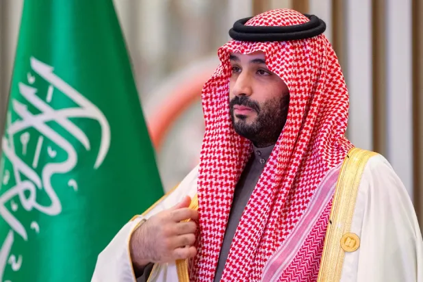 Prince Mohammed bin Salman, Crown Prince and Prime Minister, during the forty-third session of the Gulf Cooperation Council (GCC), in the Saudi capital Riyadh, on the sidelines of the Gulf Arab Chinese Summits, on December 9, 2022. (SPA)