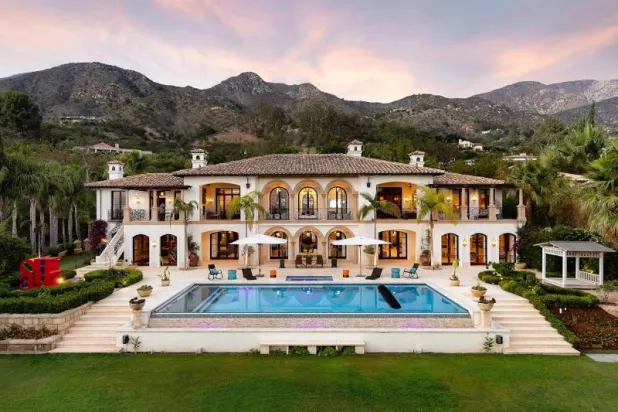 العقار يقع في ولاية كاليفورنيا الأميركية وتقدر قيمته الآن بـ 33.5 مليون دولار (نيويورك بوست)