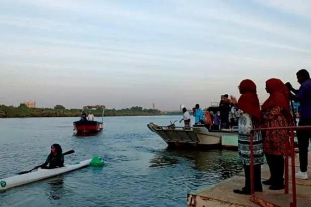 شاركت في الماراثون سيدات النيل والبحر الأحمر (الشرق الأوسط)