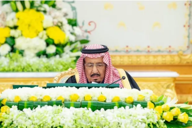 خادم الحرمين الشريفين يترأس جلسة مجلس الوزراء (واس)