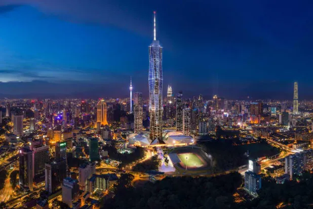 ميرديكا 118 في ماليزيا هو الآن ثاني أطول مبنى في العالم بعد برج خليفة (سي إن إن)