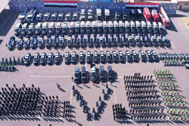 جانب من استعدادات الأمن المصري لتأمين احتفالات الأعياد (وزارة الداخلية)