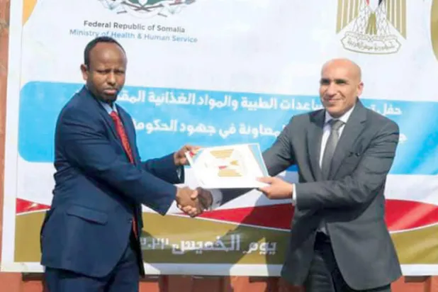 مصر تسلم الصومال مساعدات إنسانية (الخارجية المصرية)