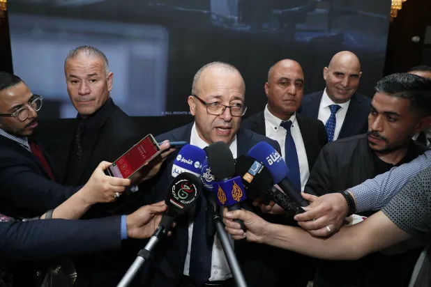 وزير الاتصال الجزائري في حفل إطلاق «إفريقيا إف إم» (وزارة الاتصال الجزائرية)