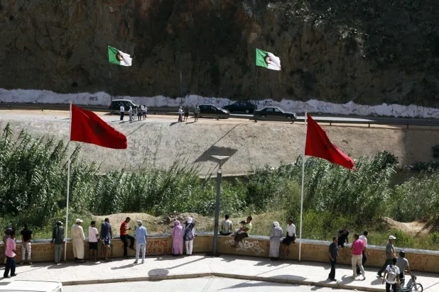 مراکش-الجزائر کی سرحد (رائٹرز - آرکائیو)