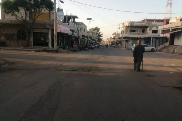 مدينة درعا البلد الخاضعة لاتفاق التسوية في جنوب سوريا (الشرق الأوسط)