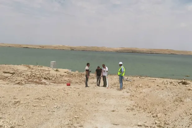 بحيرة عنه في الأنبار (فيسبوك)