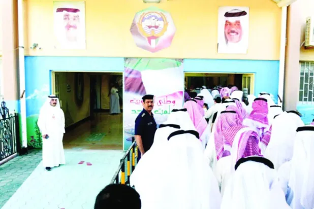 2022 Kuveyt seçimlerinden bir fotoğraf (KUNA)