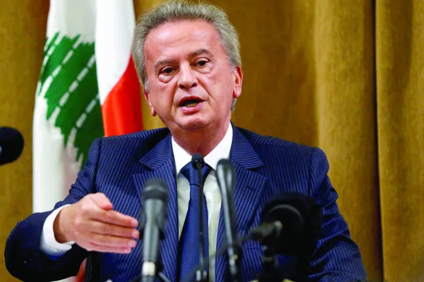 لبنان کے مرکزی بینک کے گورنر ریاض سلامہ (رائٹرز)