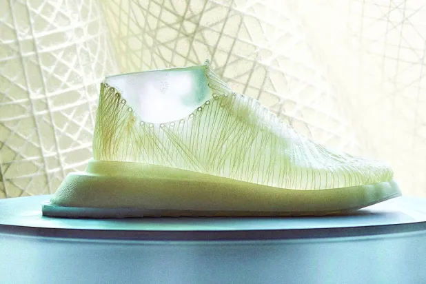 تصميم لحذاء منتج بتوظيف الميكروبات