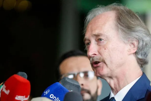 The United Nations Special Envoy for Syria Geir Pedersen. AFP