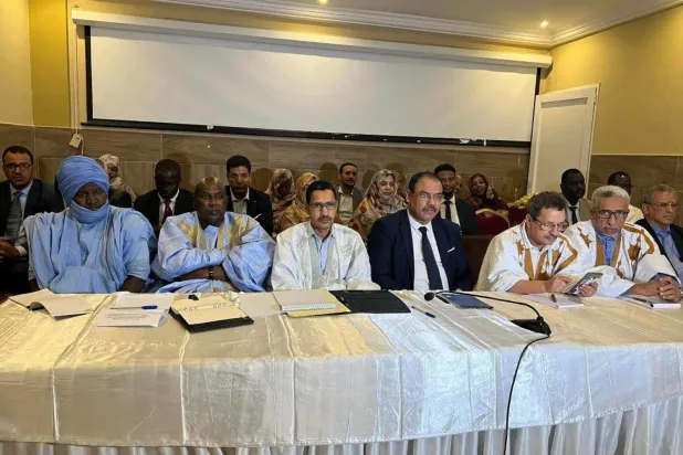 İçişleri Bakanlığı Genel Sekreteri, Seçim Komisyonu temsilcileriyle yaptığı toplantıda (İçişleri Bakanlığı)