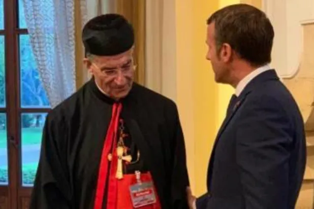 Macron’un Rai ile Fransa’nın Beyrut Büyükelçiliği’ndeki son görüşmesi (AlMarkazia)