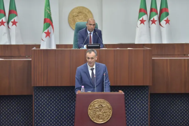 عبد الرحمن حماد وزير الرياضة الجزائري (وزارة الرياضة الجزائرية)