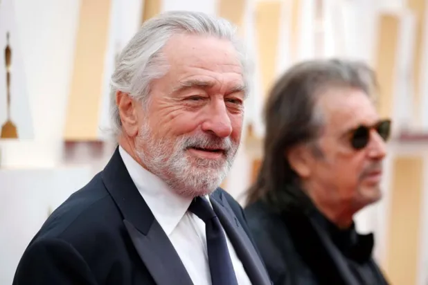 De Niro ve Pacino son olarak Martin Scorsese'nin yönettiği 2019 yapımı The Irishman'de birlikte rol almıştı (Reuters)