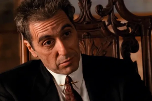 Al Pacino, Hollywood Reporter'a verdiği bir röportajda, serideki favorisinin ilk Baba filmi olduğunu söylemişti (Paramount Pictures)