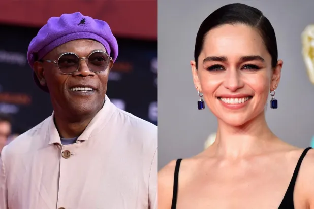 Samuel L. Jackson ve Emilia Clarke (AP)