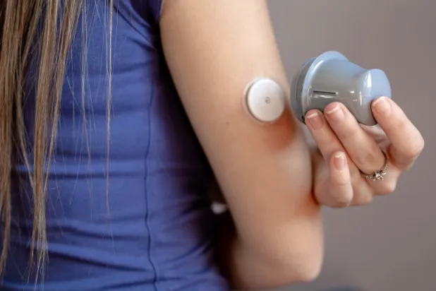 لصقة مطورة لقياس السكري