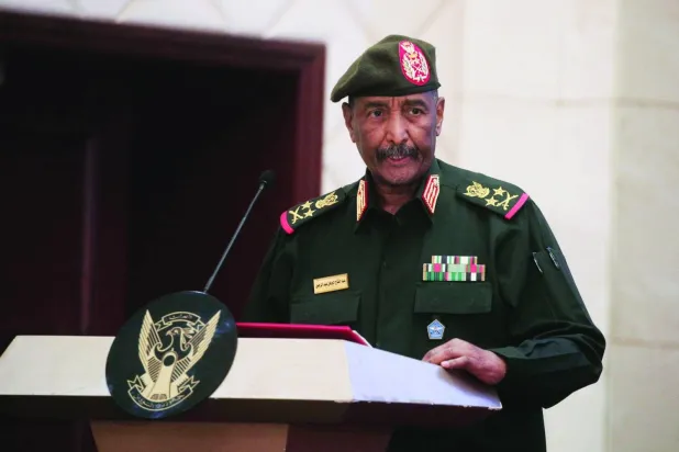 Sudan ordu komutanı Orgeneral Burhan (AP)