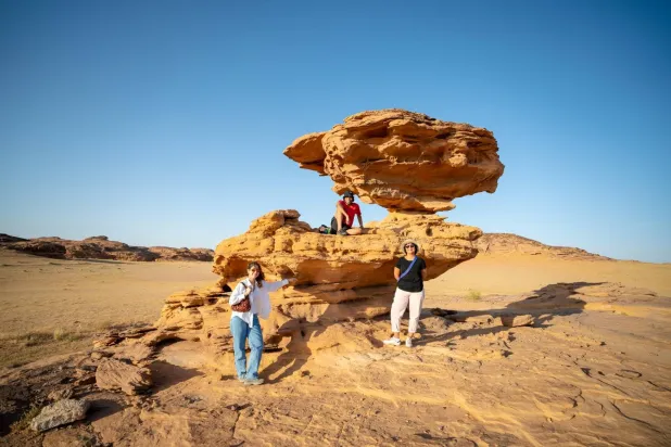 تستهدف المرحلة المقبلة من الإقامة مشاركة الفنانين المعاصرين (الهيئة الملكية لمحافظة العلا)