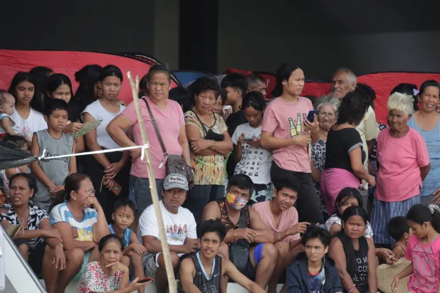 مدرسة تتحول إلى مركز إيواء في الفلبين (إ.ب.أ)