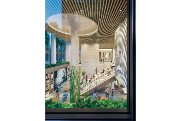 مبنى بيئي جديد في نيويورك