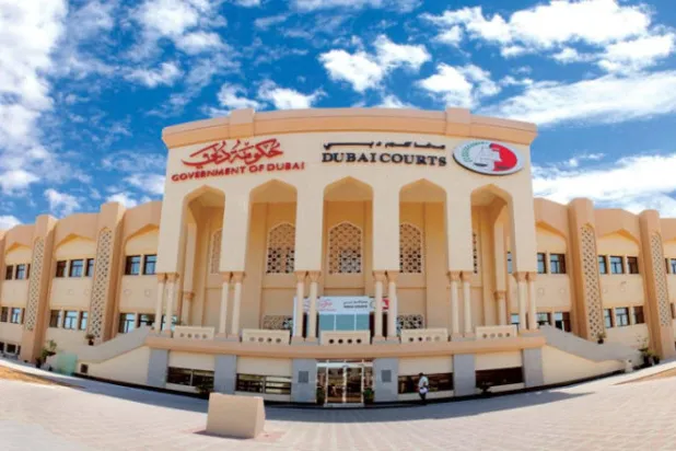 مجمع المحاكم في مدينة دبي الإماراتية (وام)