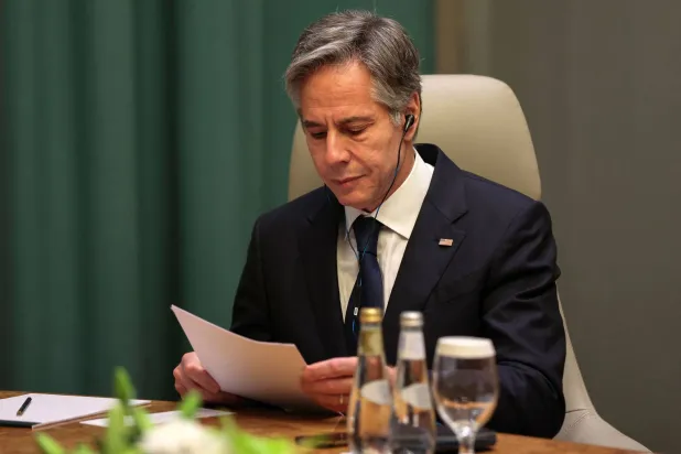 وزير الخارجية الأميركي أنتوني بلينكن (أ.ف.ب)