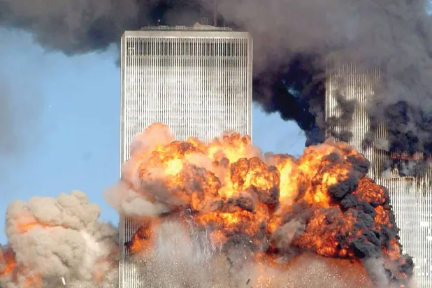 هجمات 11 سبتمبر توّجت «المشروع العالمي» لـ «القاعدة» عام 2001 (غيتي)